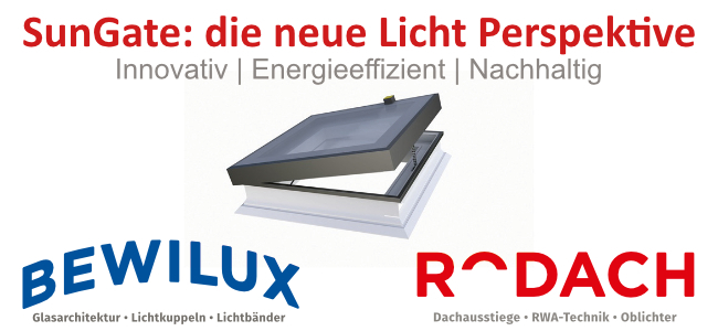 Gebündelte Kompetenz im Bereich der Tageslichttechniken.